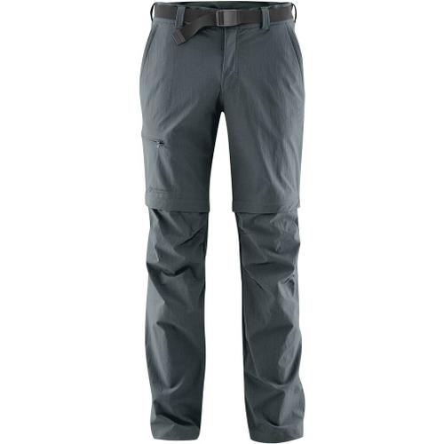 MAIER SPORTS Herren Hose Tajo 2 He-Zip Off Hose el. (kurz) 26 in Grau