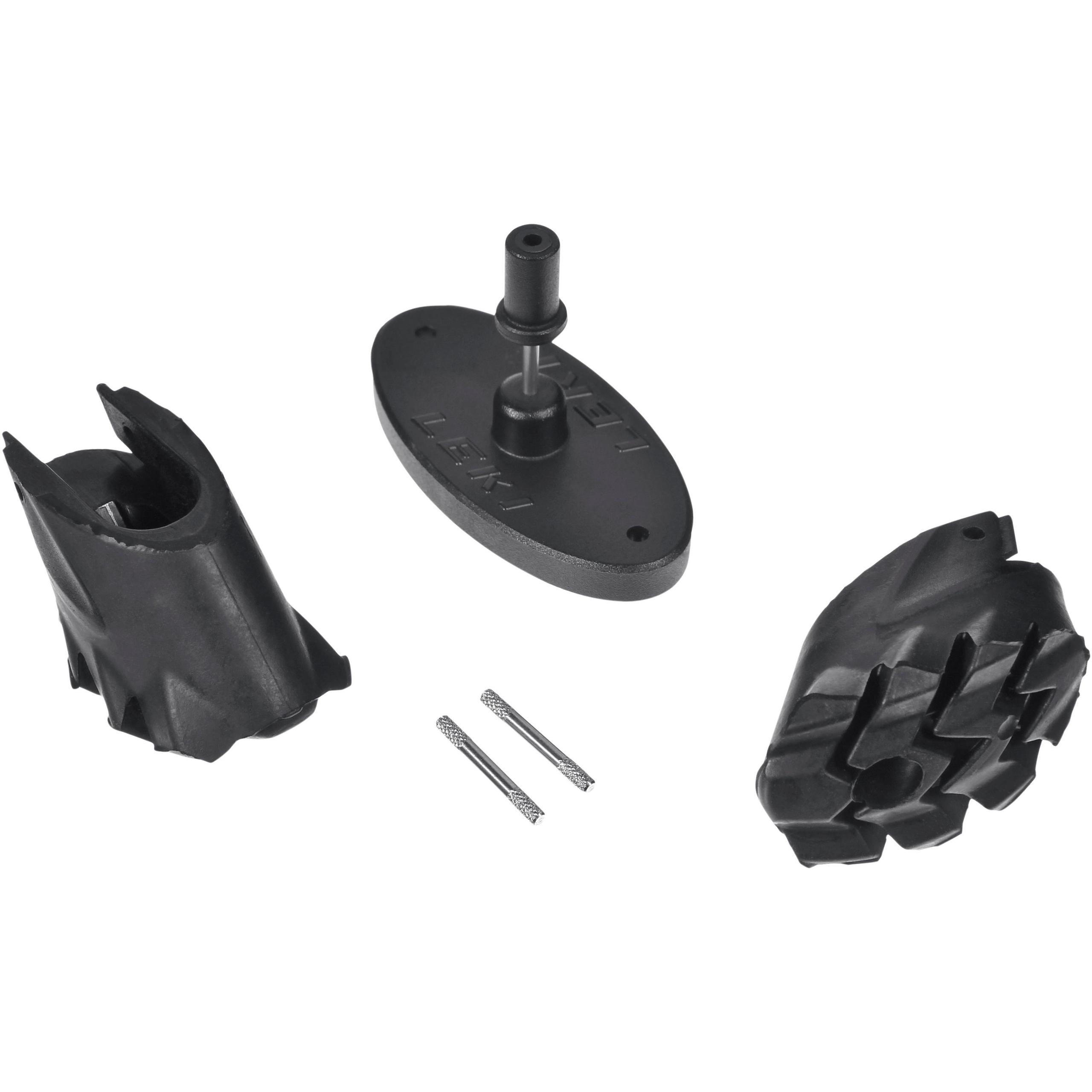 LEKI Nordic Walkingstöcke Smart Tip Pad Onesize in Schwarz