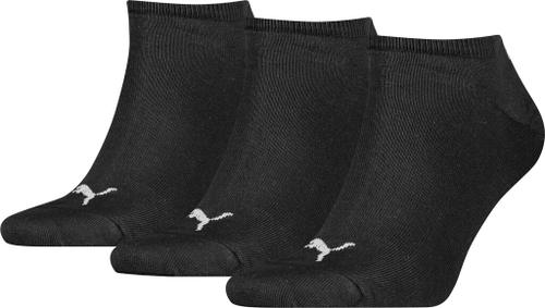 PUMA Herren Socken UNISEX SNEAKER PLAIN 3P Black