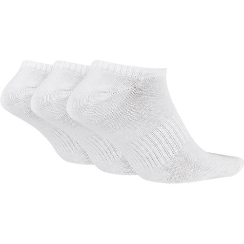 NIKE U NK EVERYDAY LTWT NS 3PR WHITE/BLACK