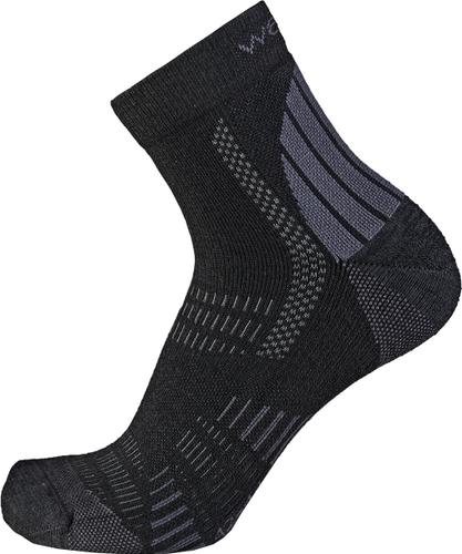 WAPITI Herren Socken Wandersocken S05 Merino Eco Mid 45-47 in Schwarz