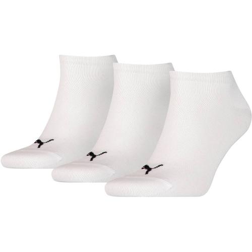 PUMA Herren Socken UNISEX SNEAKER PLAIN 3P White