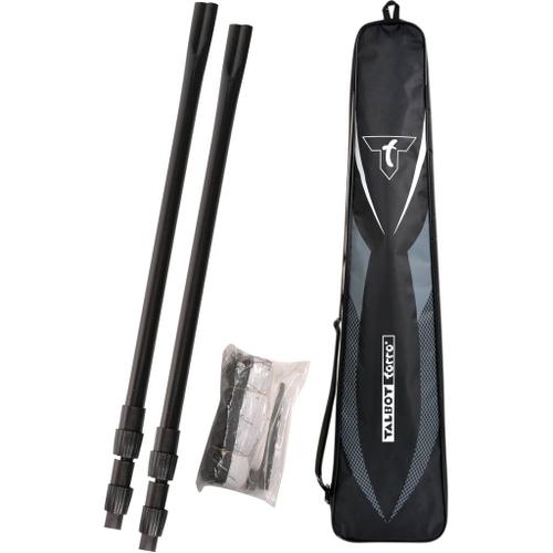 Talbot-Torro Badminton Netzgarnitur Teleskop Onesize in Schwarz