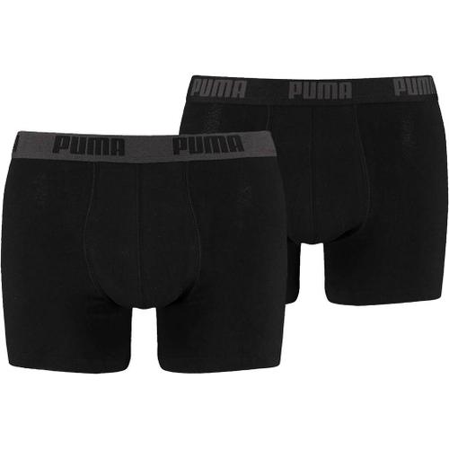 PUMA Herren Retropants Basic Boxer 2er Pack XXL in Schwarz