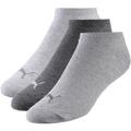 PUMA Herren Socken UNISEX SNEAKER PLAIN 3P Anthraci/l Mel Grey/m Mel Grey