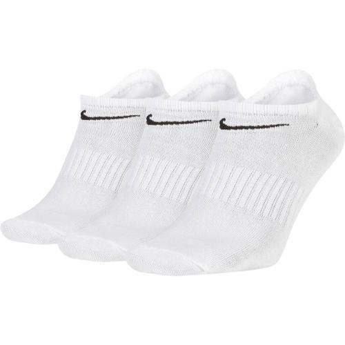 NIKE U NK EVERYDAY LTWT NS 3PR WHITE/BLACK