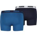 PUMA Herren Retropants Basic Boxer 2P 2er Pack True Blue