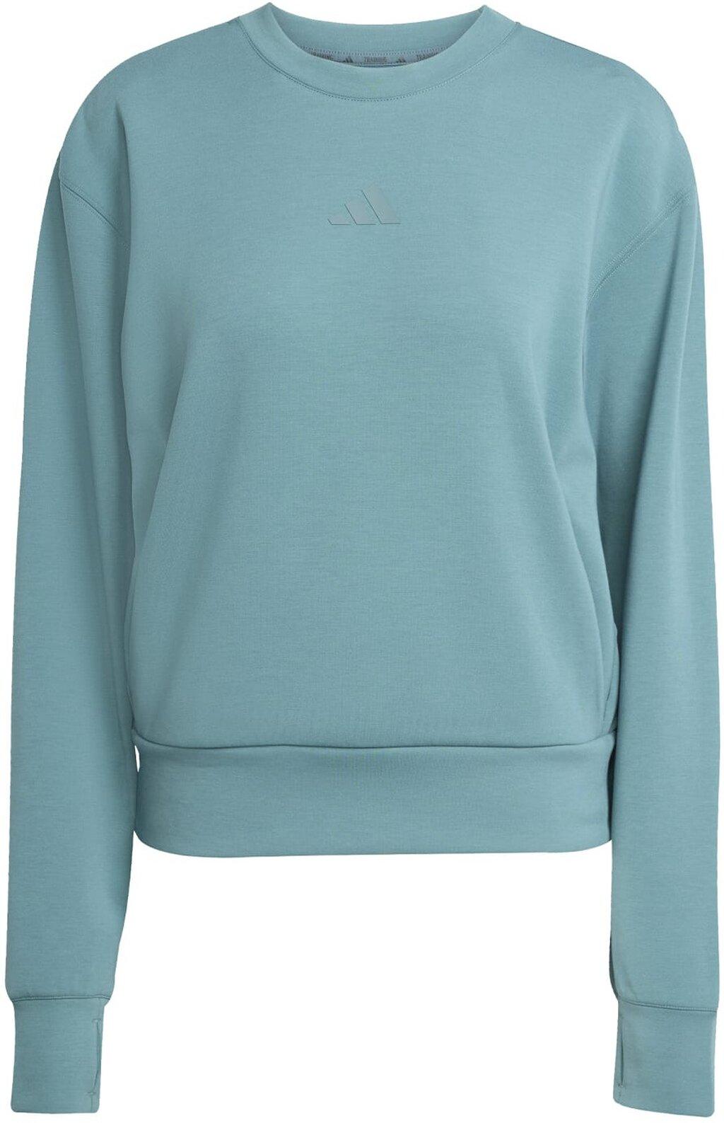 ADIDAS Damen Sweatshirt Designed-for-Training Warm-Up XS in Blau