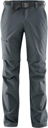 MAIER SPORTS Herren Hose Tajo 2 He-Zip Off Hose el. (kurz) 27 in Grau