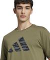 ADIDAS Herren Shirt Codes Camo Graphic S in Braun