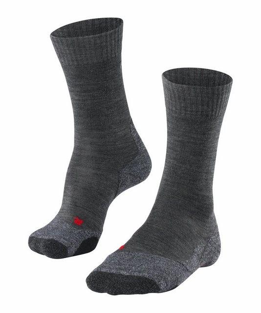 FALKE TK2 Damen Socken 35-36 in Grau