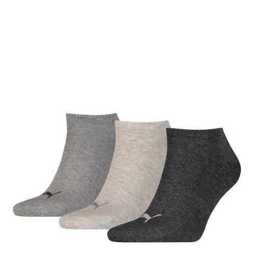 PUMA Herren Socken UNISEX SNEAKER PLAIN 3P Anthraci/l Mel Grey/m Mel Grey