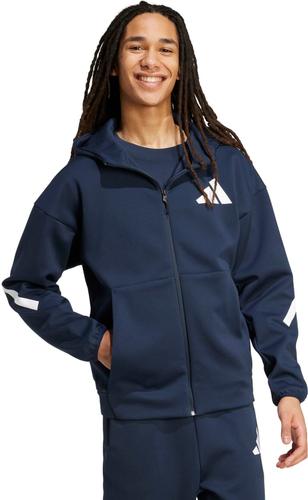 ADIDAS Herren Kapuzensweat New adidas Z.N.E. Zip XXL in Blau
