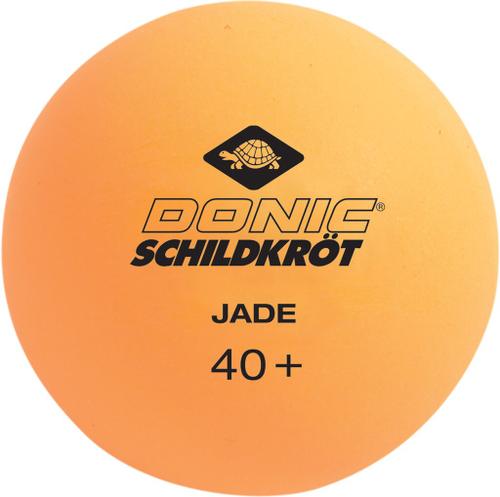 Donic-Schildkröt Tischtennisball Jade, Poly 40+ Qualität, 6 Stk. im Blister, orange - in Orange
