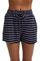 Jersey-Shorts aus LENZING™ ECOVERO™ M - Navy 2