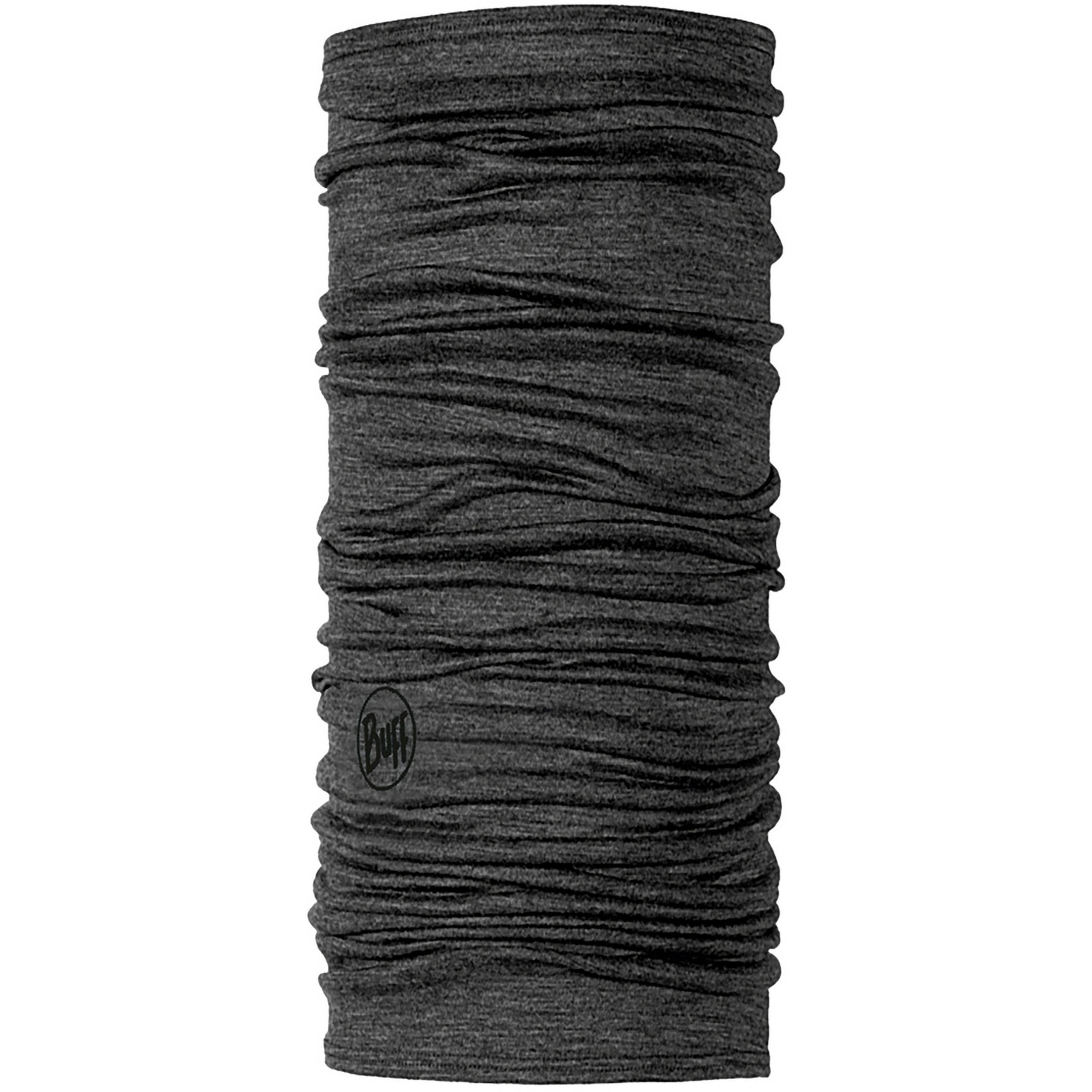 BUFF Herren Schal WOOL SOLID GREY One Size in Grau