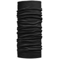 BUFF Herren Schal LIGHTWEIGHT MERINO WOOL SOLID One Size in Schwarz