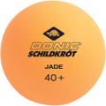 Donic-Schildkröt Tischtennisball Jade, Poly 40+ Qualität, 6 Stk. im Blister, orange - in Orange
